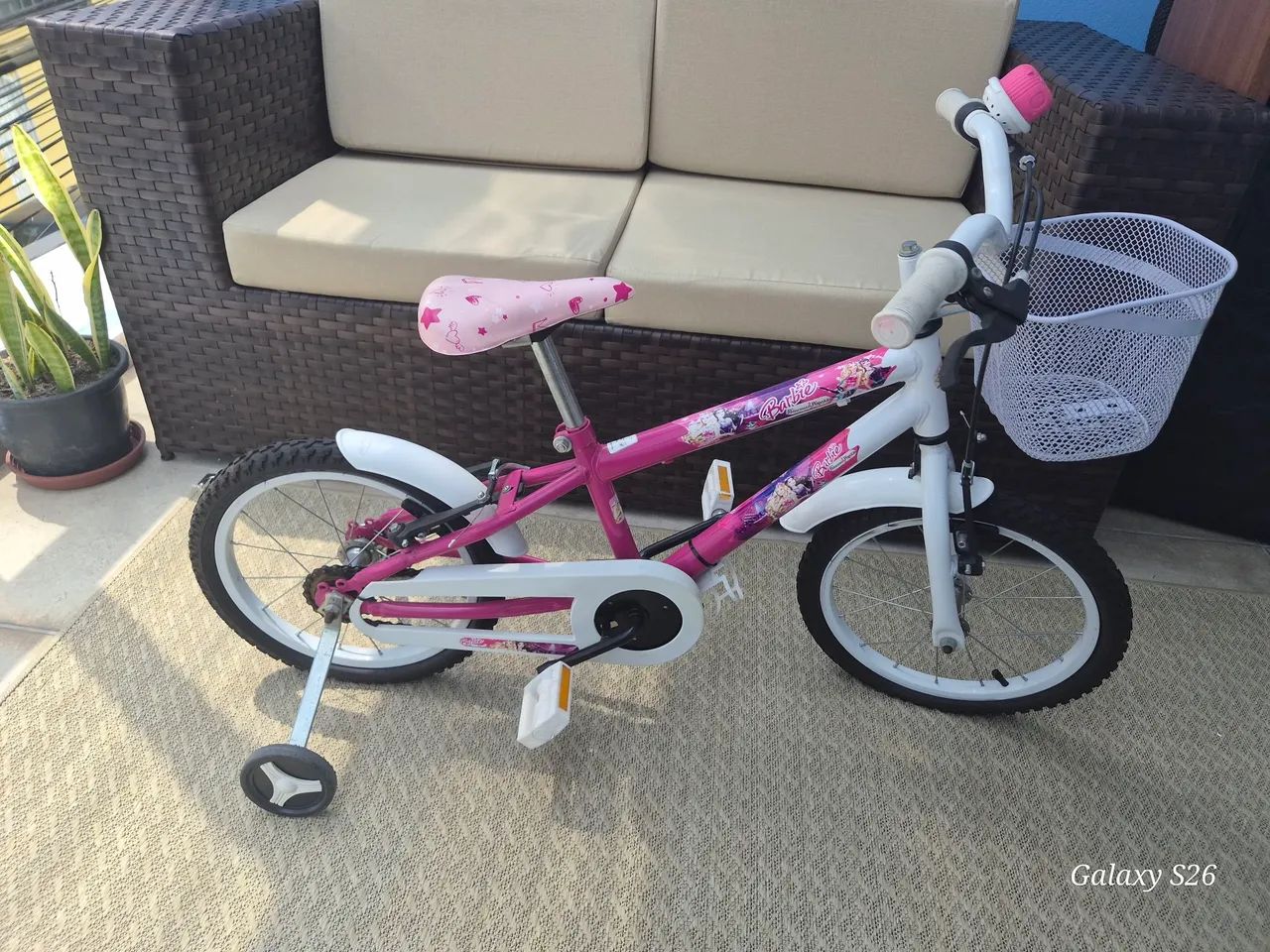 Bicicleta infantil usada - Foto 2