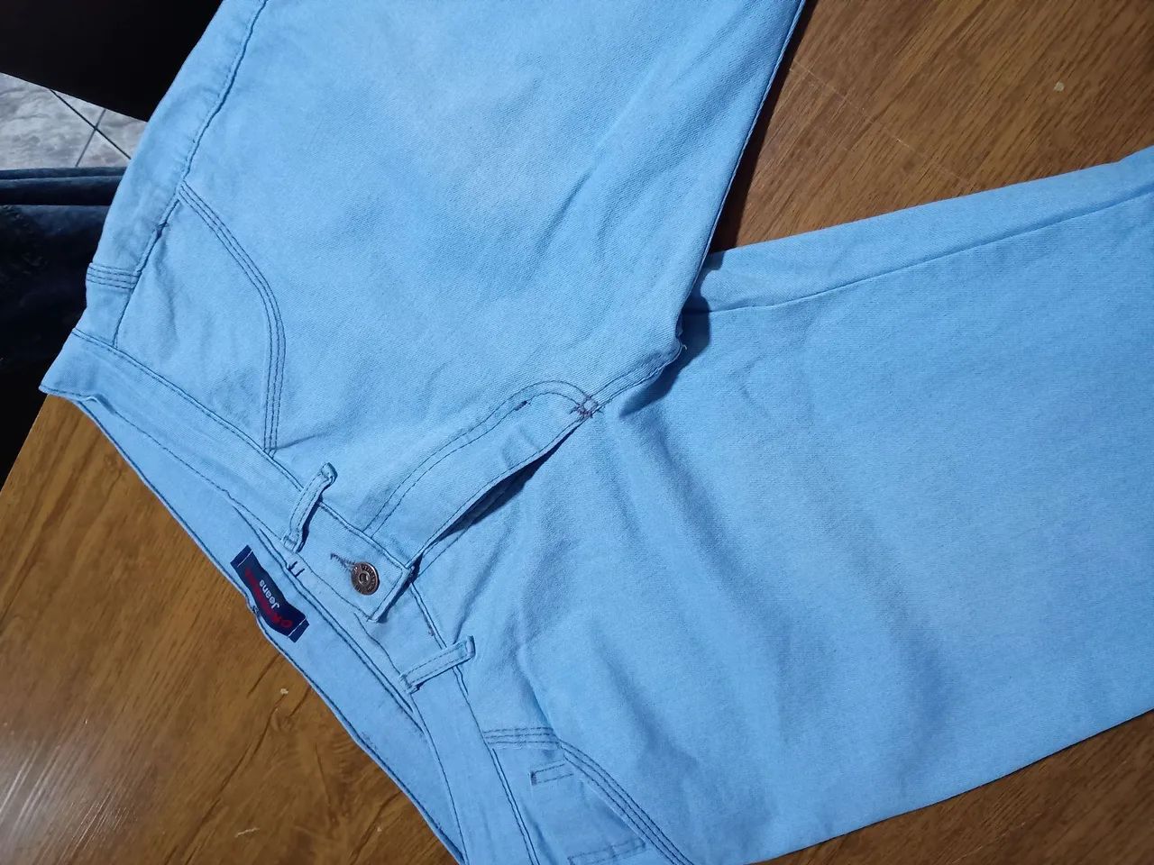 Calça jeans masculina 48