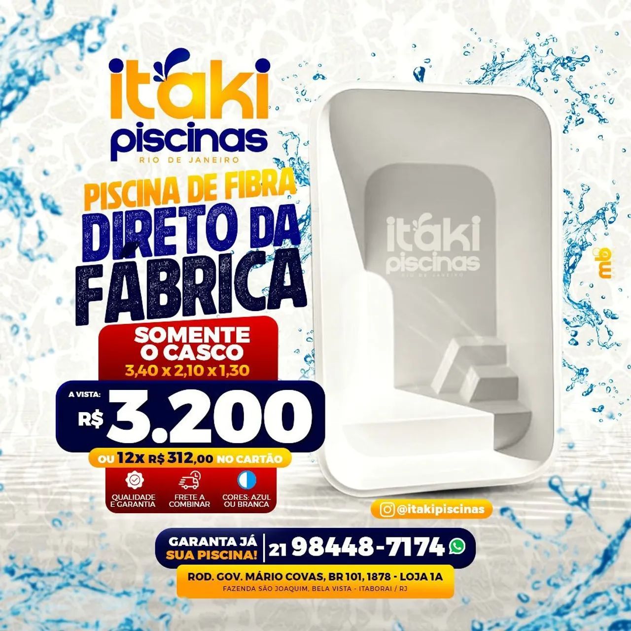 Direto de fábrica, Piscinas Novas  - Foto 5