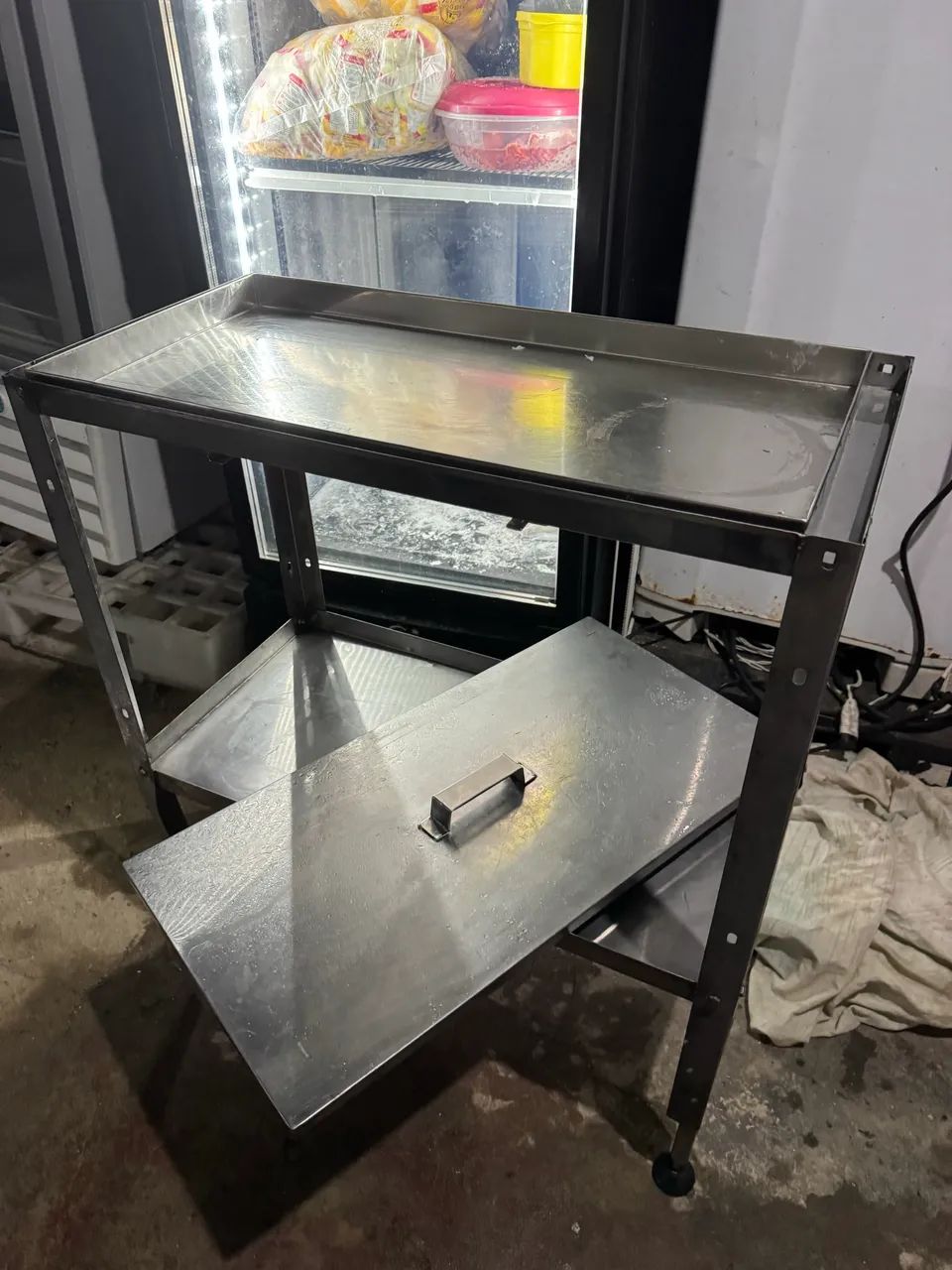 Mesa inox corte frango  - Foto 3