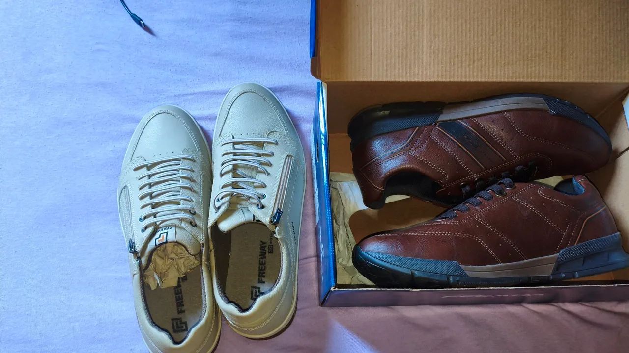 2 pares comprados mas nunca usados
