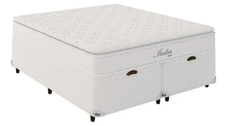 Cama Baú Queen Size + Colchão - Foto 3