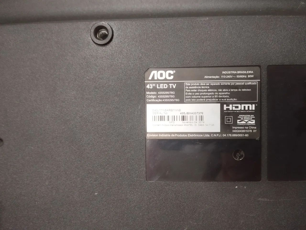 TV AOC 43 POLEGADAS  - Foto 3