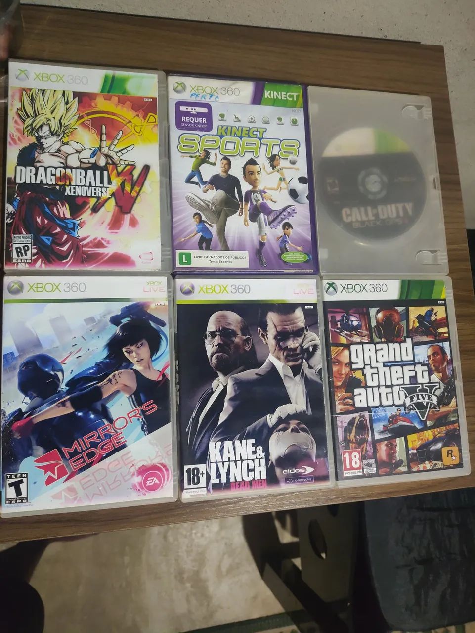 Kinect Xbox 360 +6 jogos 