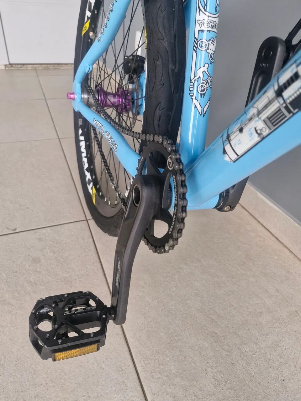 Bicicleta Perifa 2.0 Aro 26 Azul - Foto 4