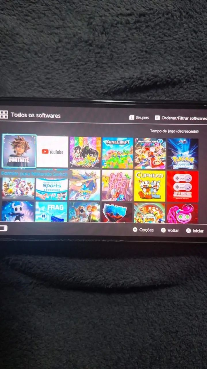 Console Nintendo Switch Oled - com jogos. - Foto 2