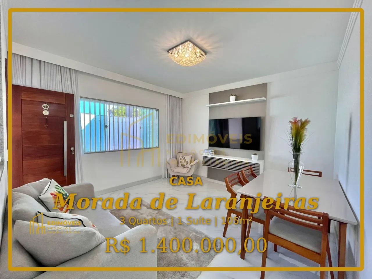 Seu Novo Lar em Morada de Laranjeiras  Casa Linear com Estilo e Conforto!