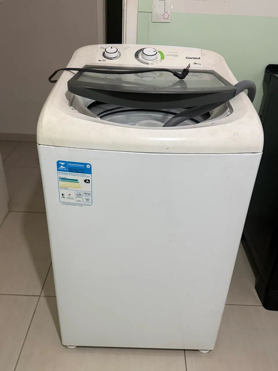 Máquina de lavar cônsul 9kg - Foto 2