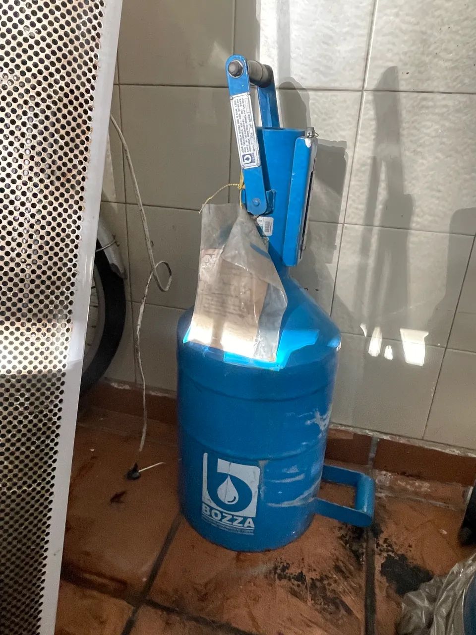 Bomba de Graxa Manual Bozza