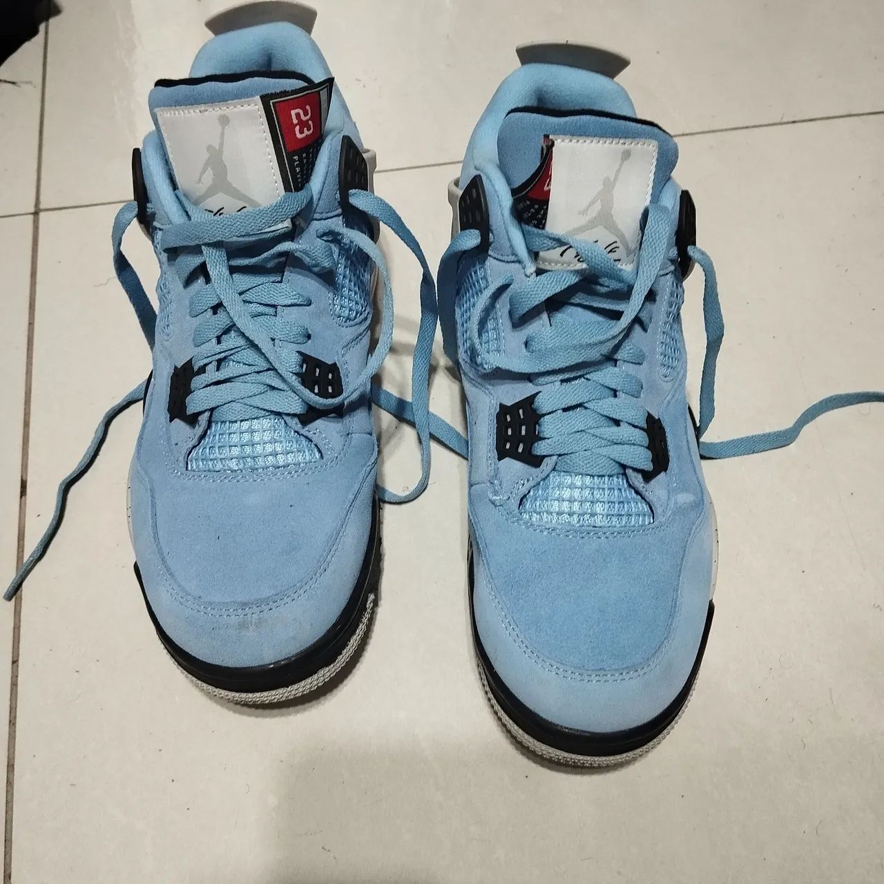 Tênis Jordan 4 Blue University 