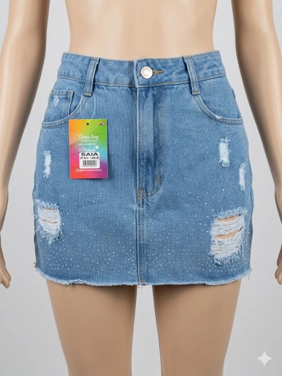 Saia jeans  - Foto 2