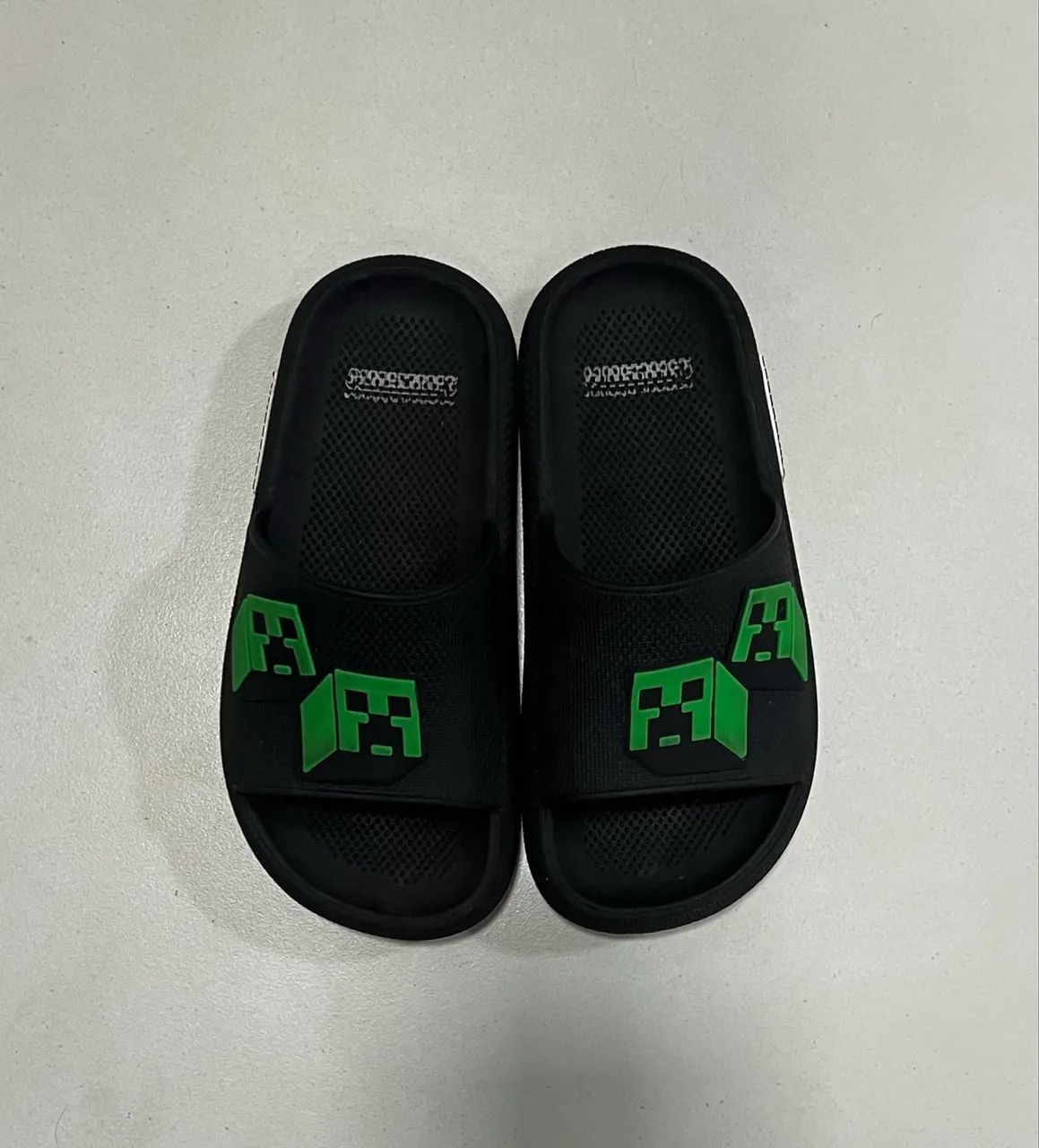 CHINELO INFANTIL MINECRAFT ORIGINAL SLIDE Nº 29/30