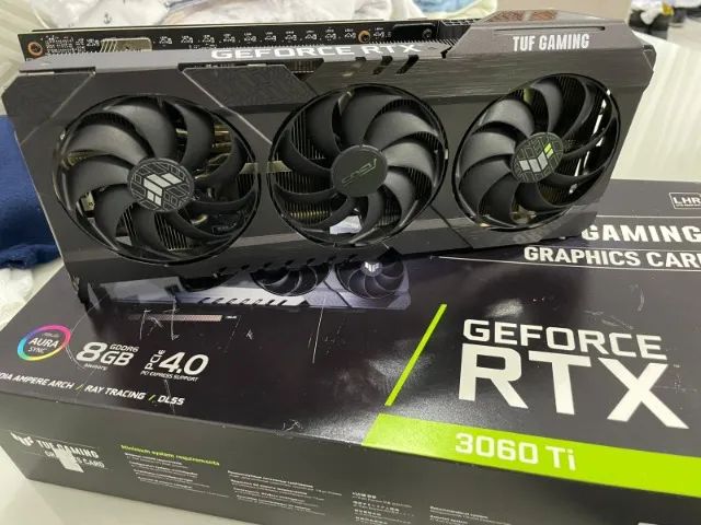 Rtx 3060 ti Asus Tuf Gaming - Parcela olx - Foto 5
