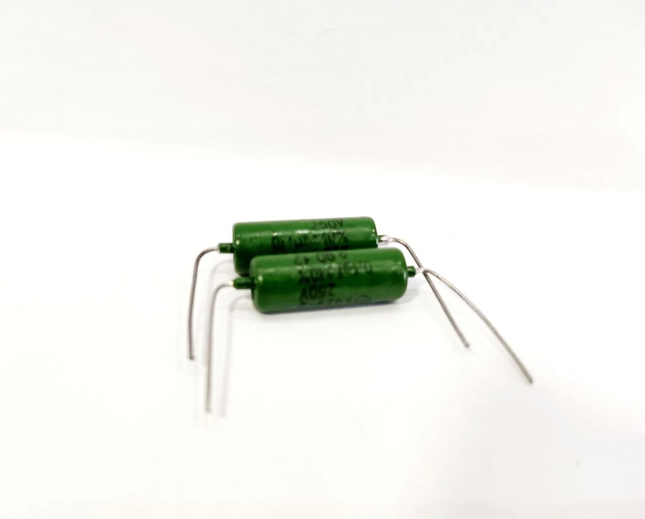 2 Capacitores K42Y-2 160V 0.1uF (100nF) Russia<br>