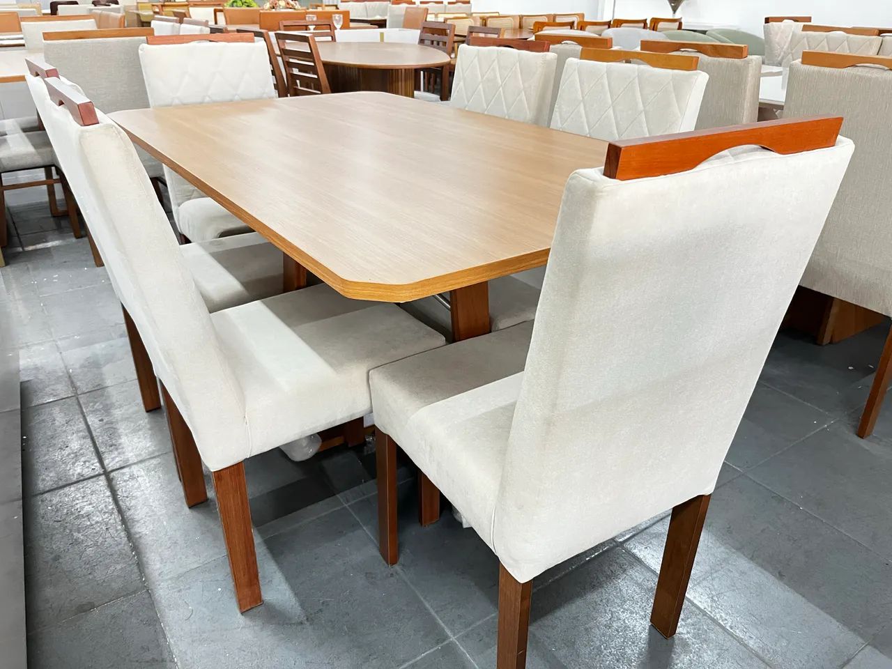 Mesa madeira completa 
