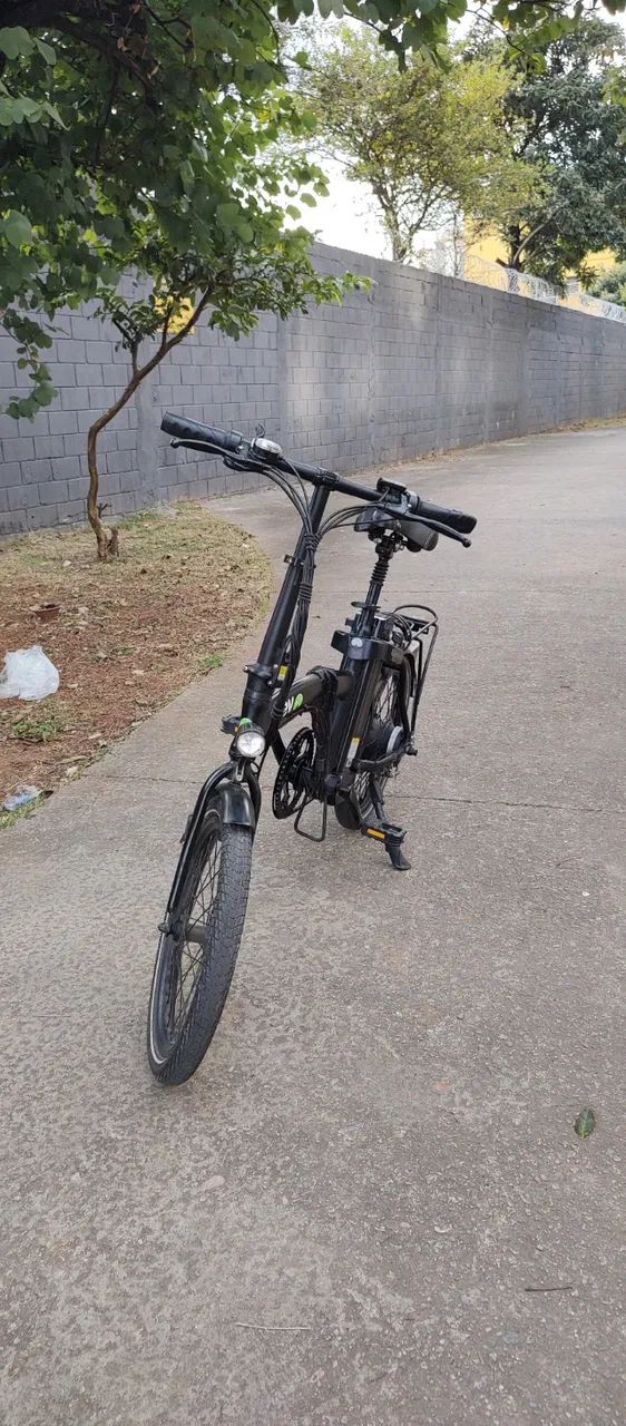 Bicicleta Lev elétrica dobrável