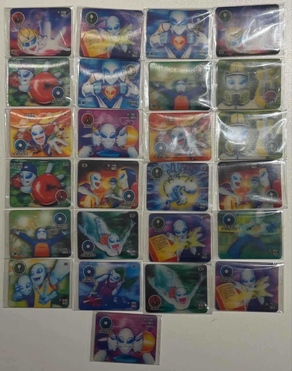 Lote de cards Alien- Elma Chips - Foto 4