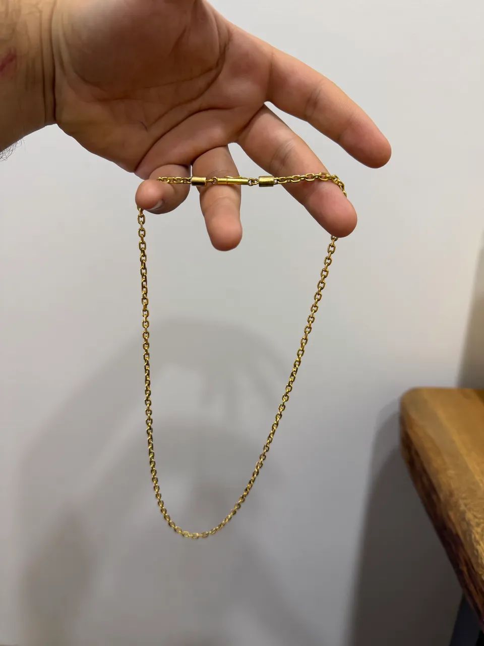Cordão de ouro maciço  - Foto 2