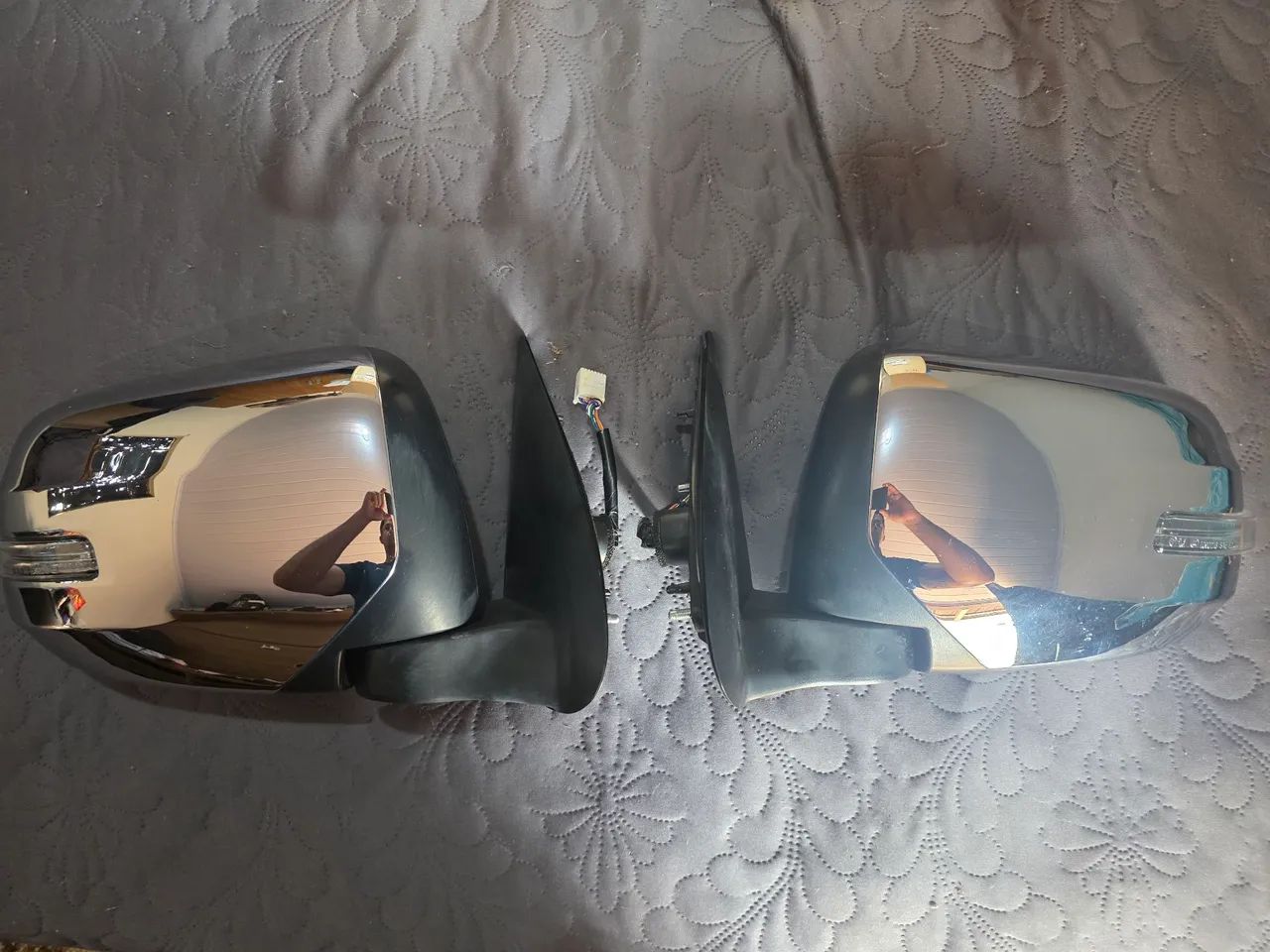 Par Retrovisores originais L200 triton 2017a 2021 - Foto 6