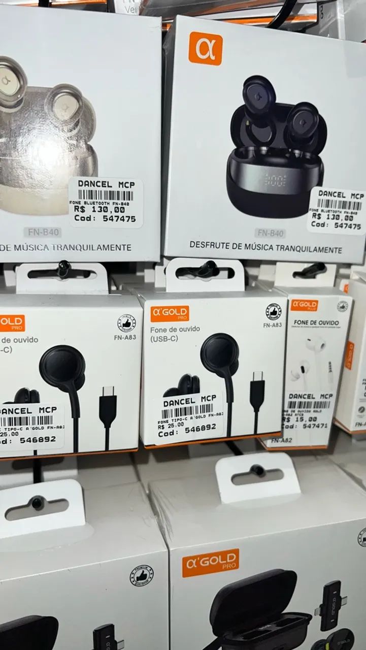 Fone de ouvido USB-C com fio - Foto 2