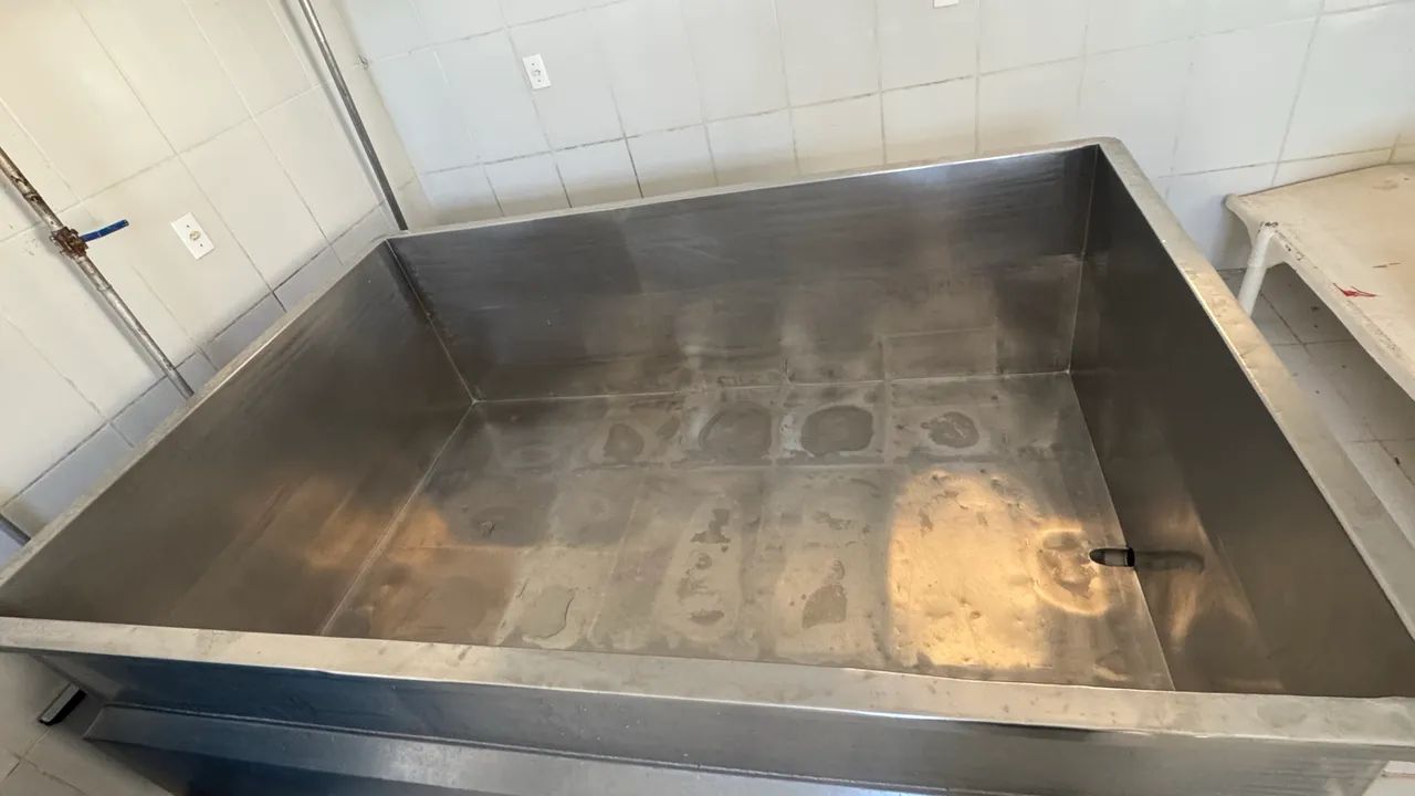 Taque em inox, para fabricação de queijos 2000 LTS vapor - Foto 3