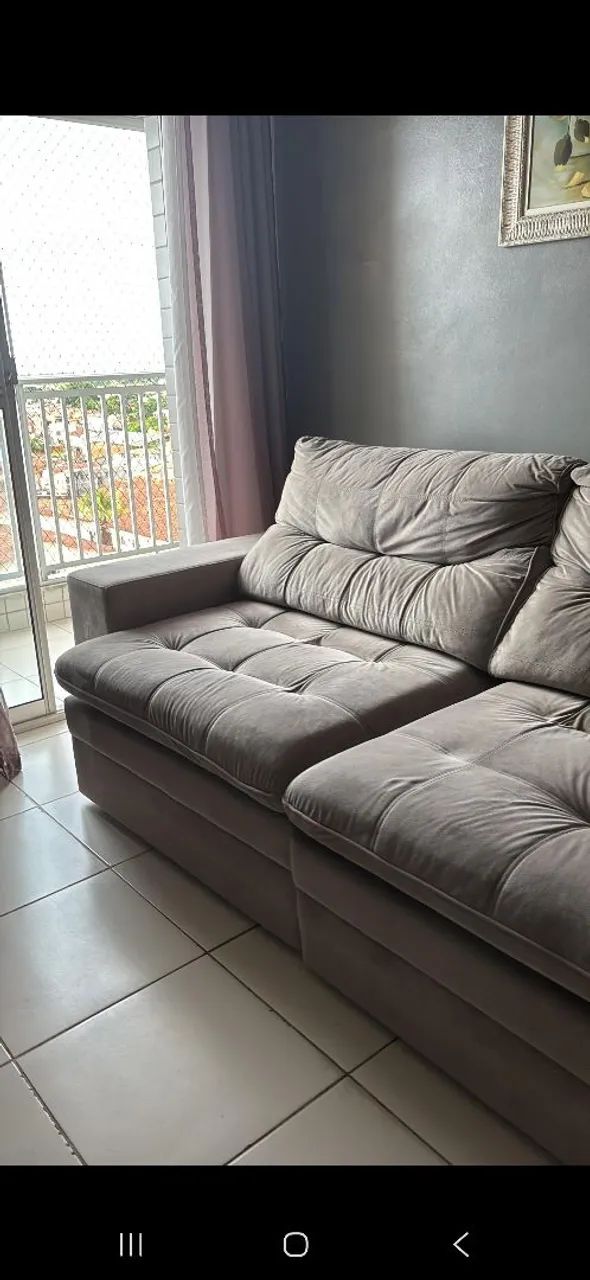 Sofá Retrátil 2,50m