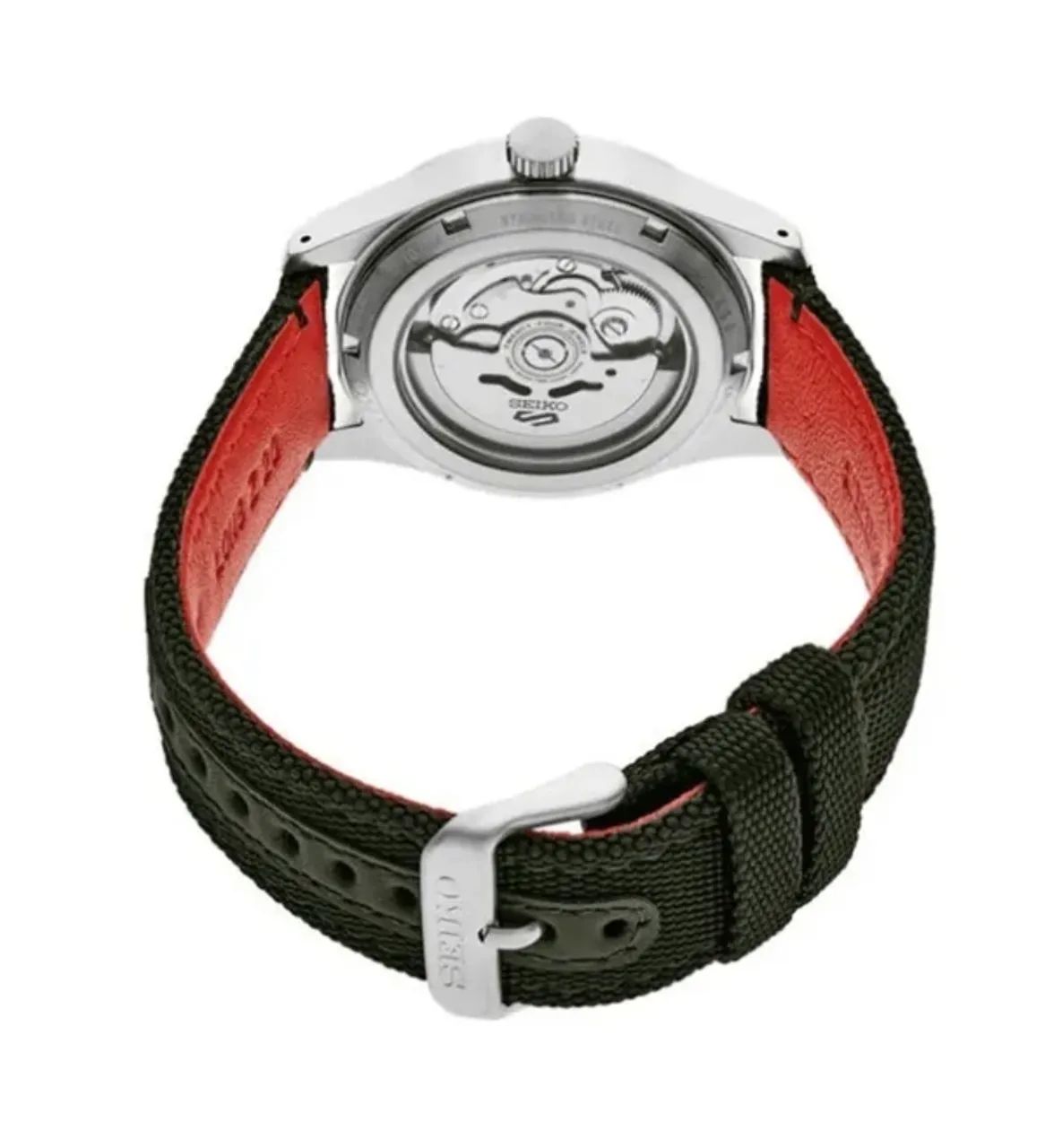 Relógio Seiko 5 Sports Field Automático Verde  - Foto 5