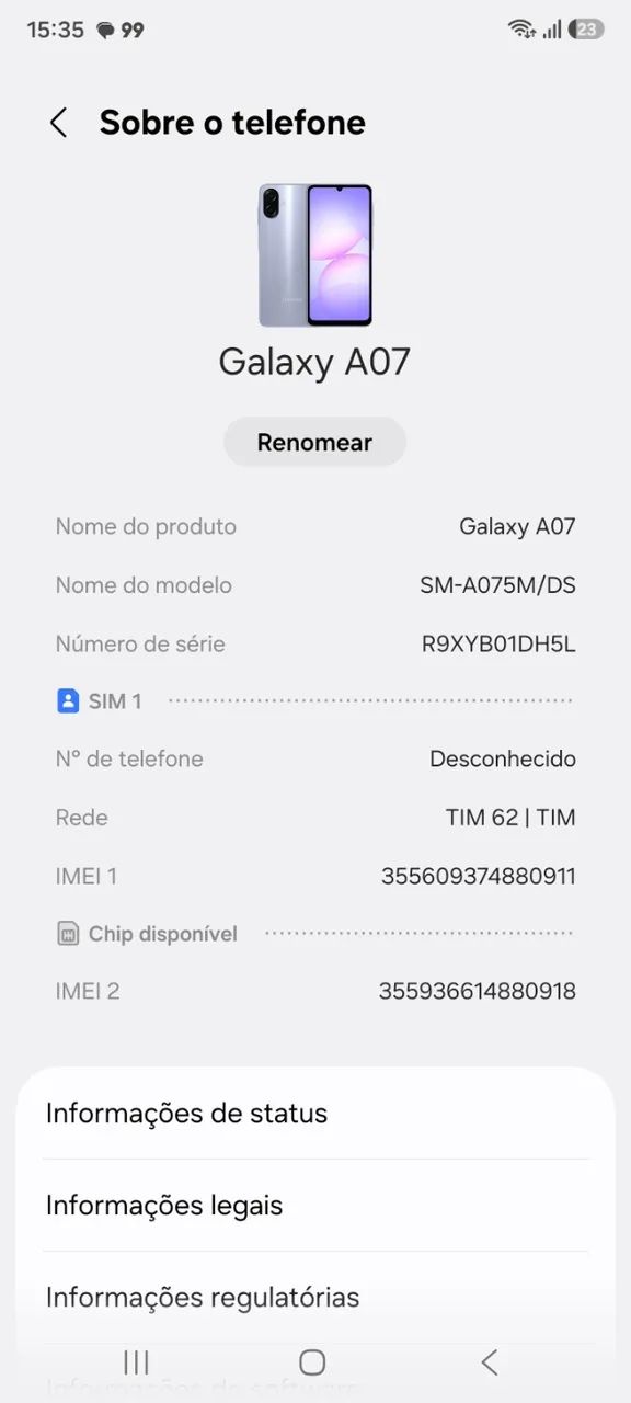 Samsung Galaxy A07 128
