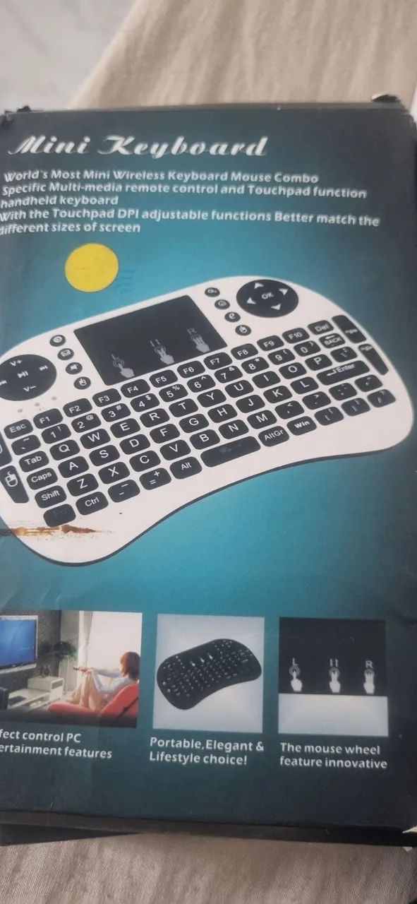 Vendo mini teclado para notebook,tv box e videogame  - Foto 2