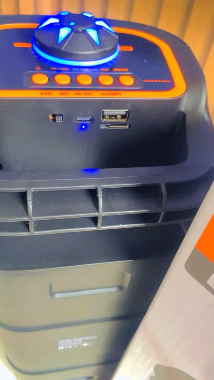 Novo - Caixa de som Bluetooth 20w  - Foto 4