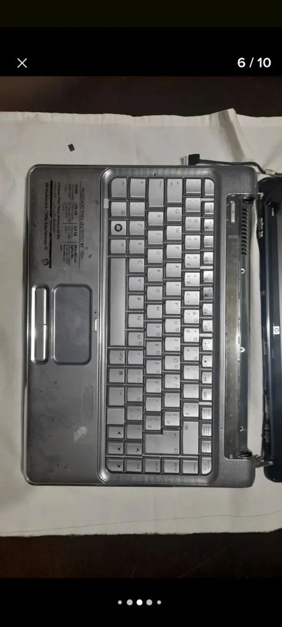 Notebook  HPdv4 1290br para retirada dd peças  - Foto 5