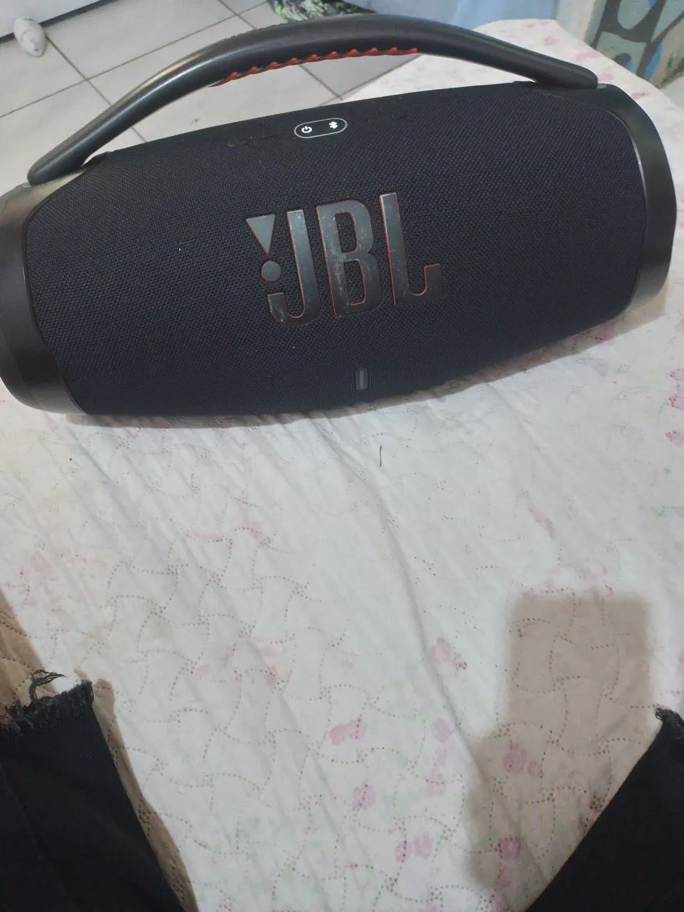 Caixa de som boombox x3