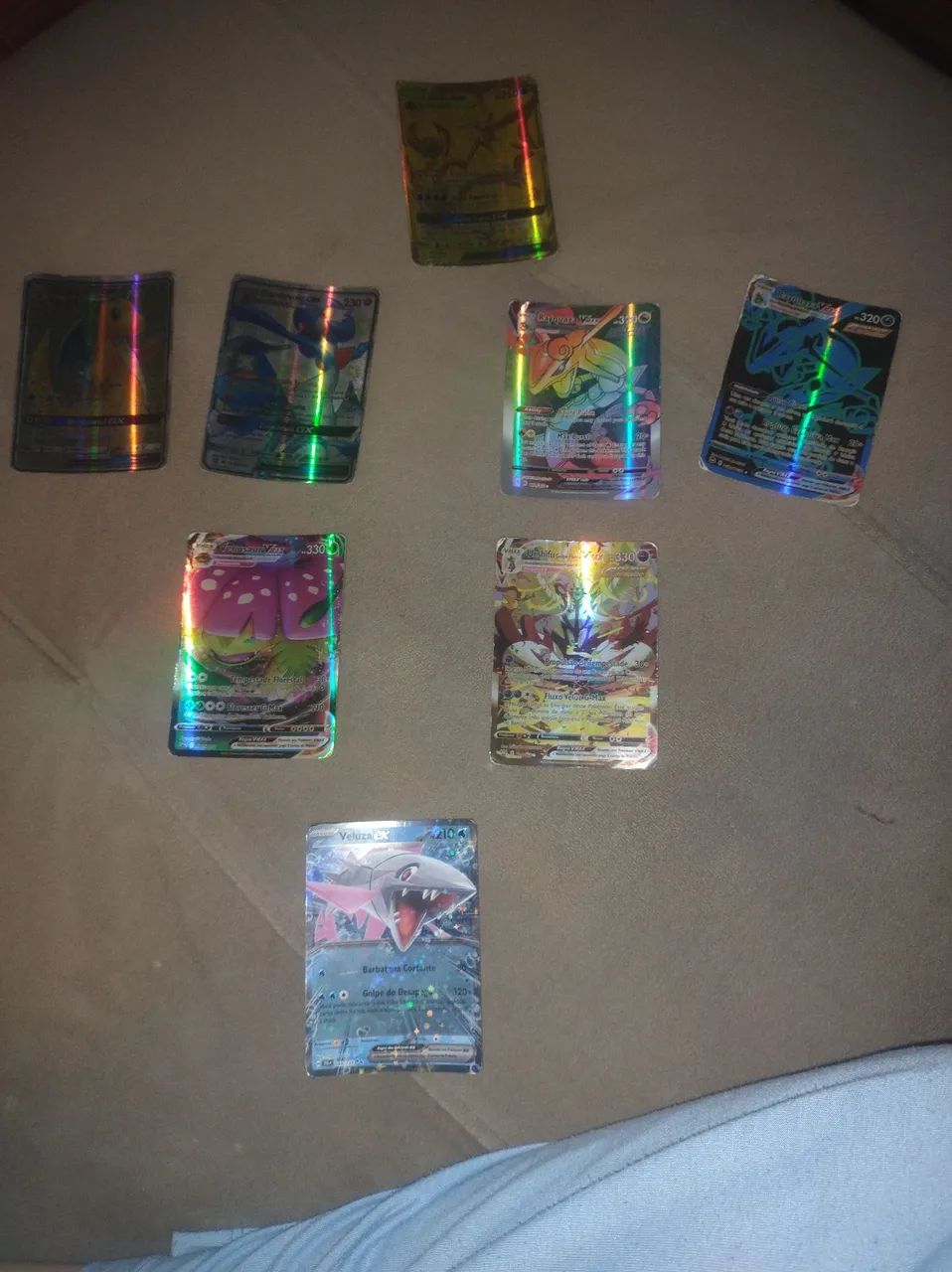 Cartas Pokémons pra coleção 