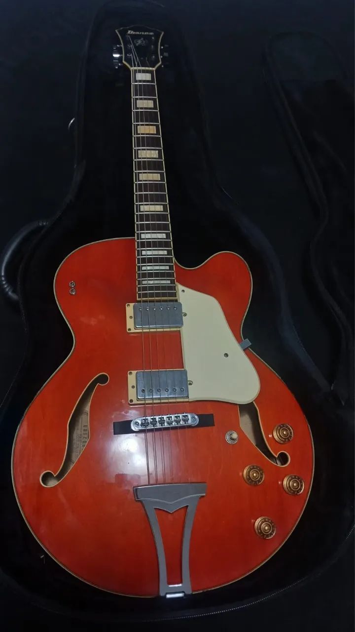 ? Guitarra Semi-Acústica Ibanez Artcore AF75D-TOR - Impecável! - Foto 5