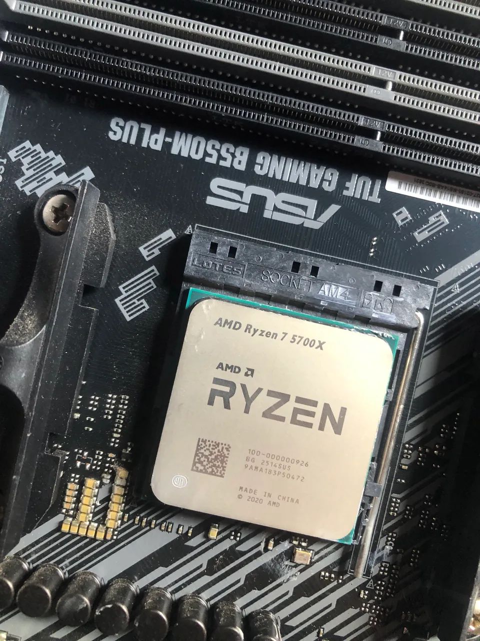 RYZEM 7 5700x novo troco por G