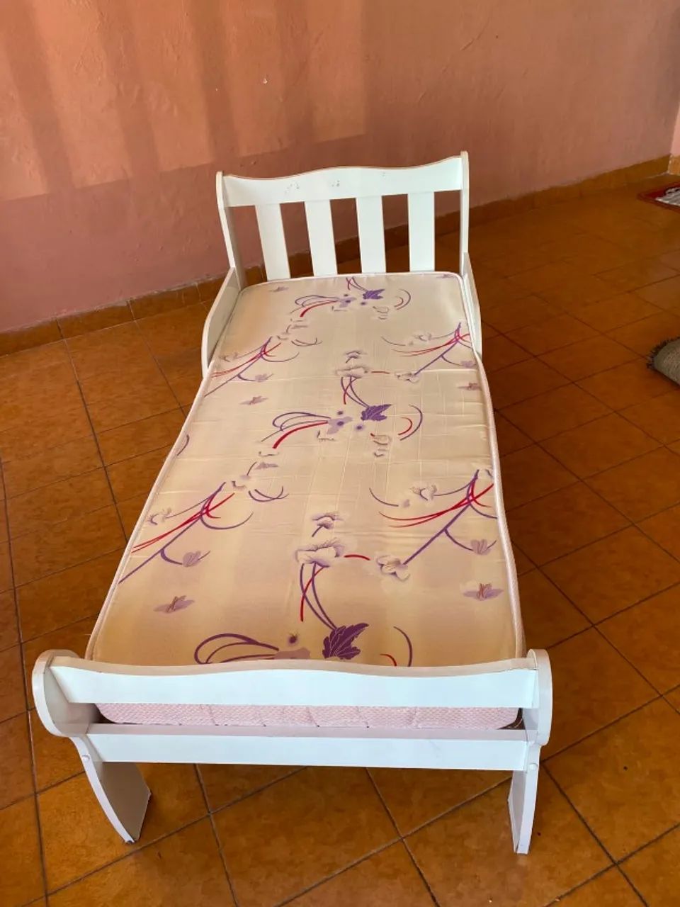 Mini Cama Infantil Branca + Colchão Ortobom (1,60m x 0,74m) - Foto 3