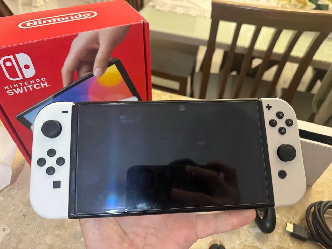 Nintendo switch OLED desbloqueado - USADO - Foto 3