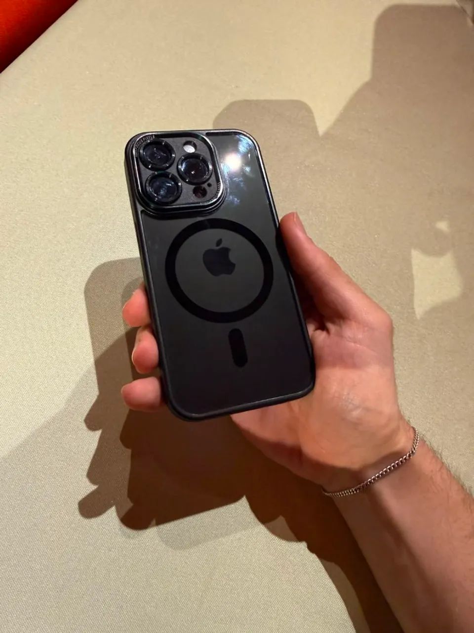Iphone 15 pro 128gb, 86% bateria e smatwatch bml b100 - Celulares