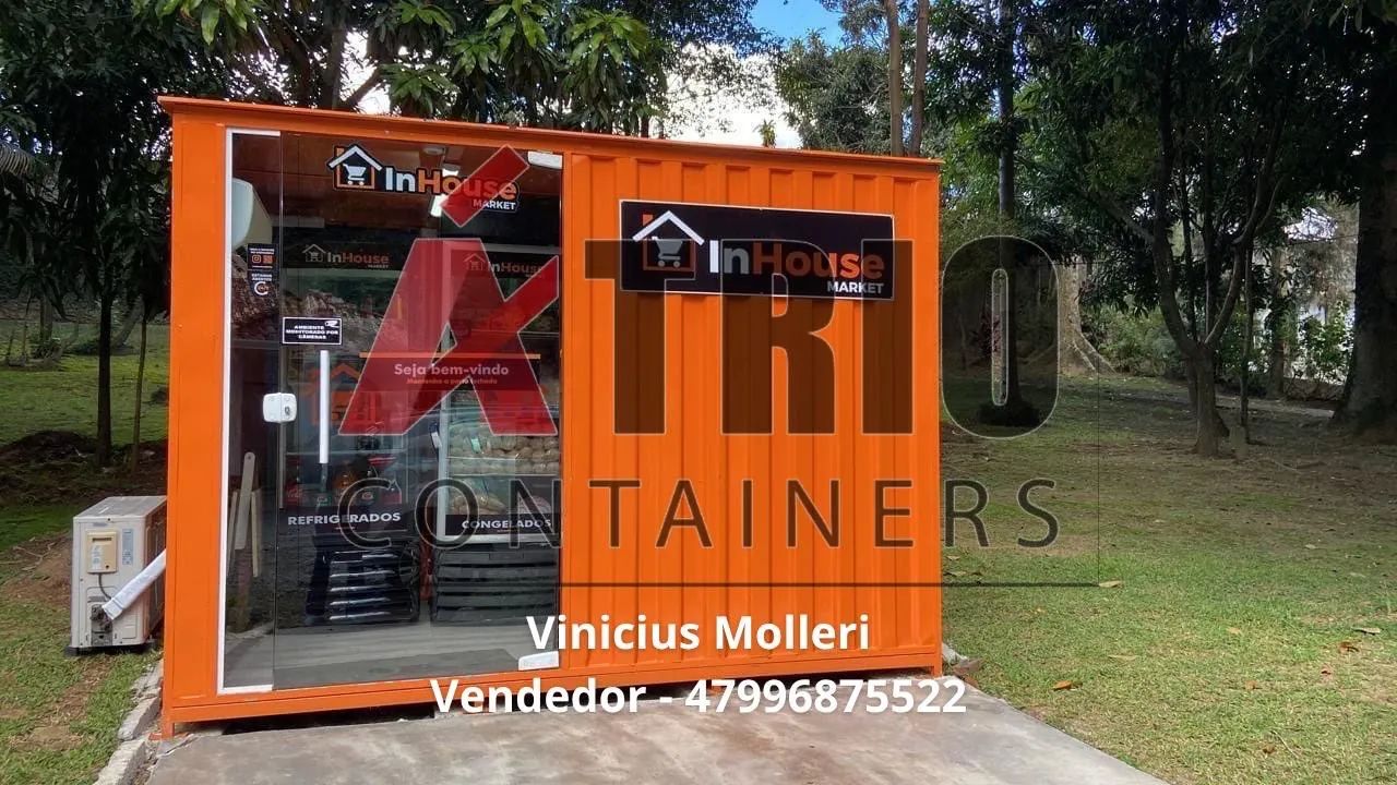 MINI MERCADO CONTAINER DESMONTAVEL  - Foto 4