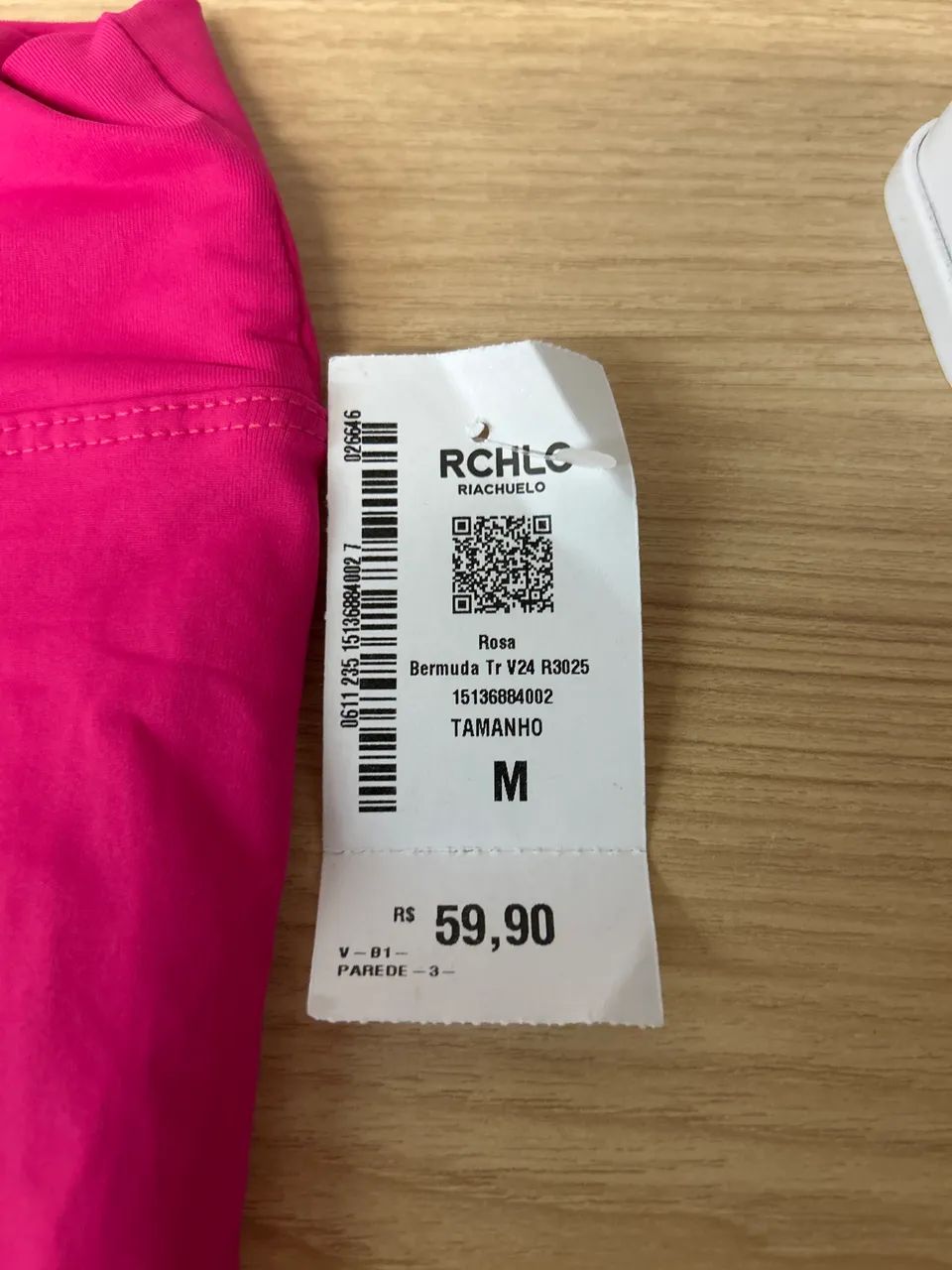 Short academia rosa - Foto 2