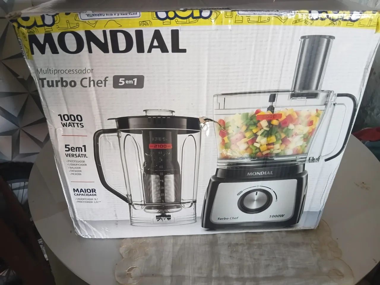 Multiprocessador turbo 5 em 1