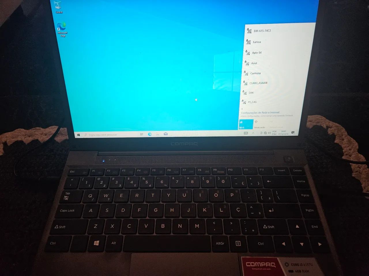 Vendo notbook compaq prezario 430 defeito - Foto 4