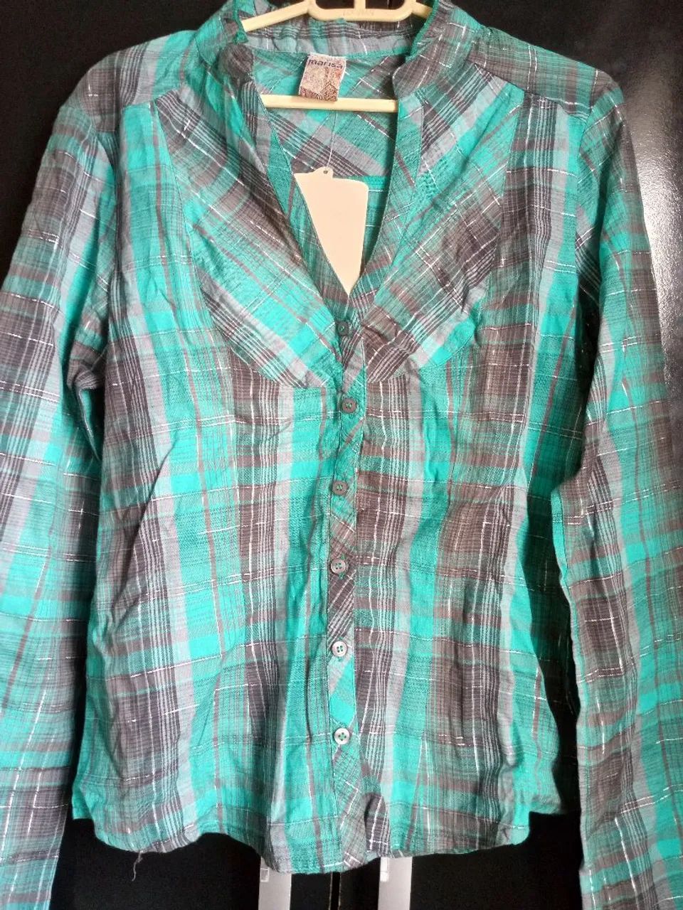 Kit 3 Camisas Xadrezes Marisa  - Foto 2
