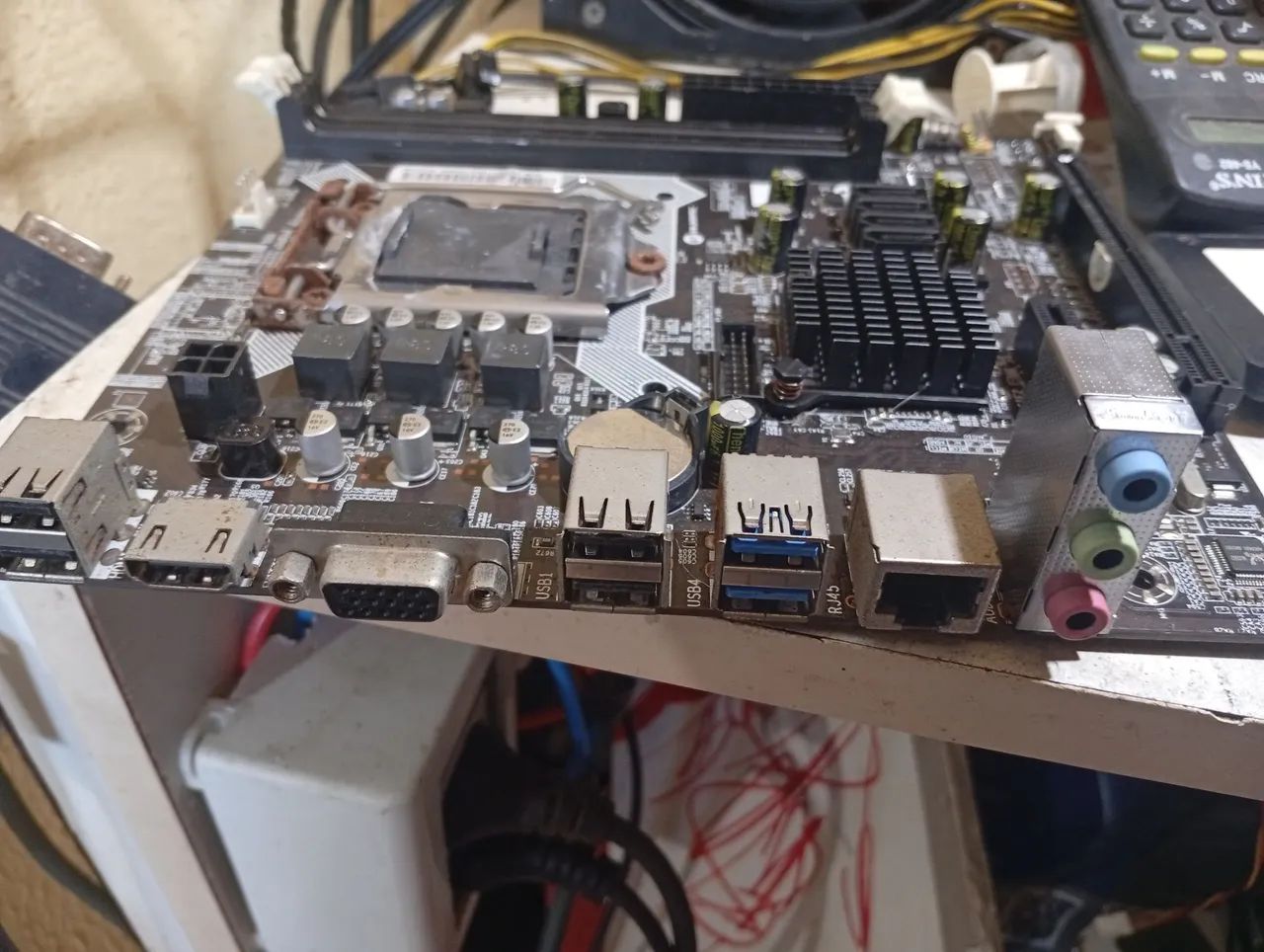 Kit 1150 ddr3 placa mãe + 4g  - Foto 2