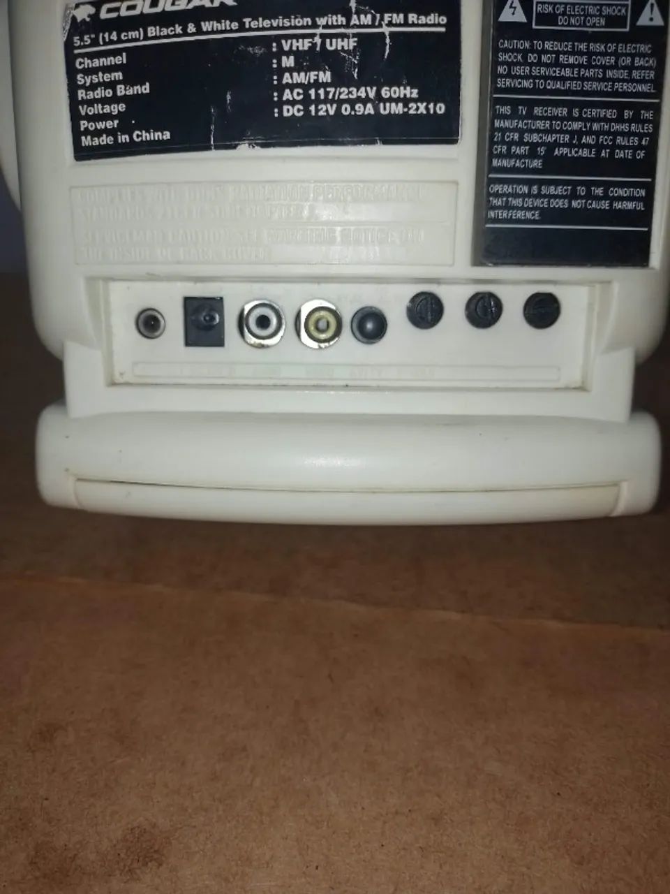 Mini TV Cougar com Rádio Integrado - Foto 5