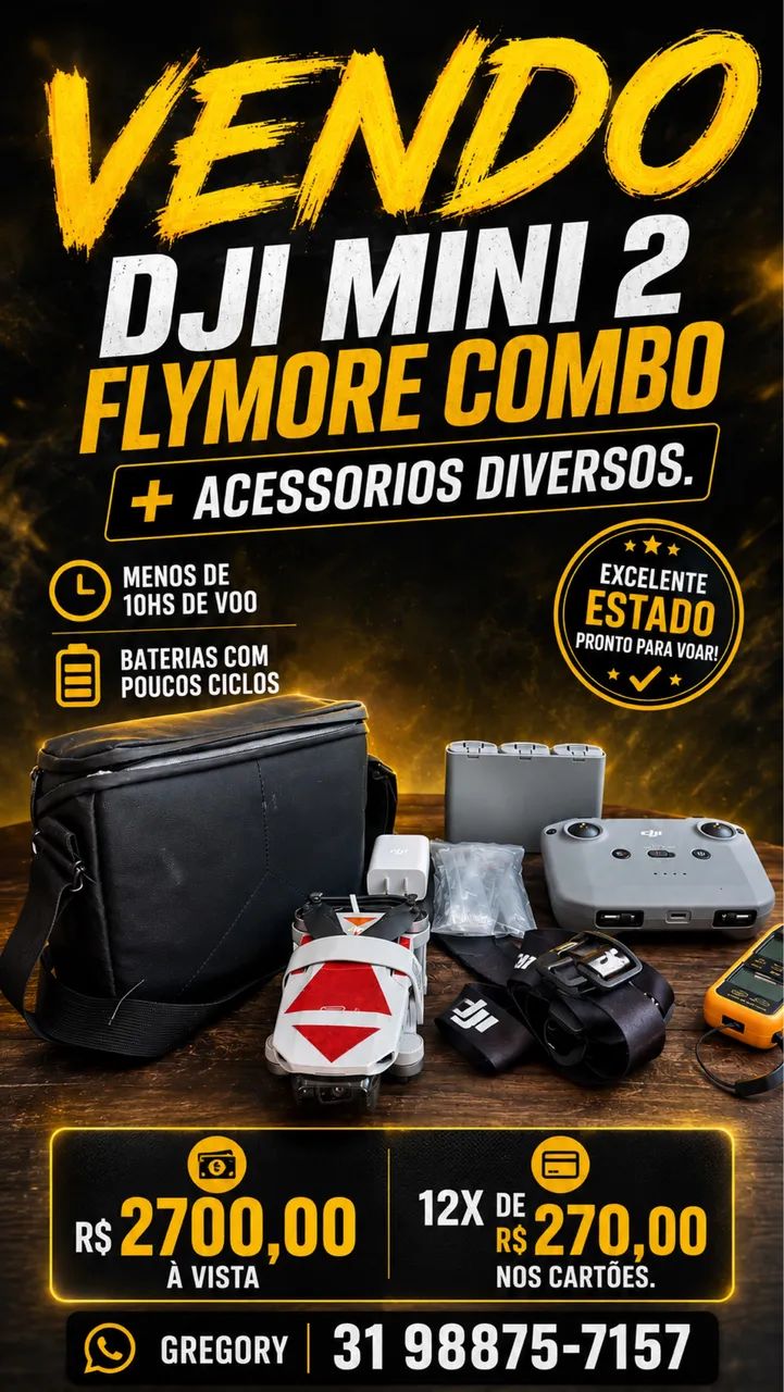 DJI MINI2 4K FLYMORE COMBO - Foto 6