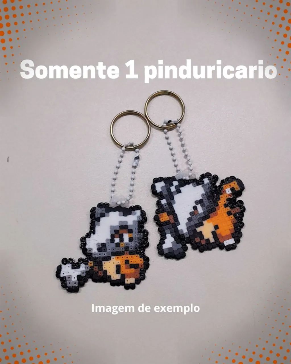 Chaveiros pokemon simples - Foto 2