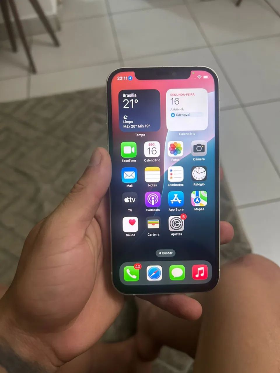 IPHONE 12 branco  - Foto 3