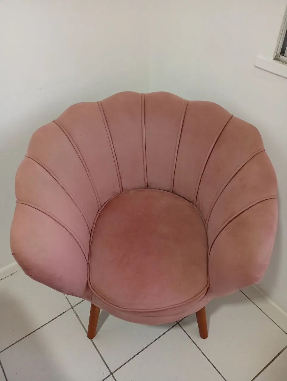 Poltrona rosa bebê  - Foto 2