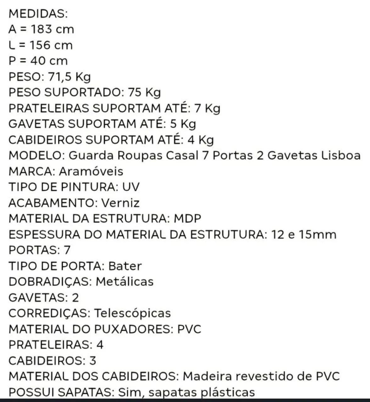 Guarda roupa  - Foto 3